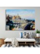 Giant Abstract Style Jerusalem's Tower of David Or , Jewish Abstract A