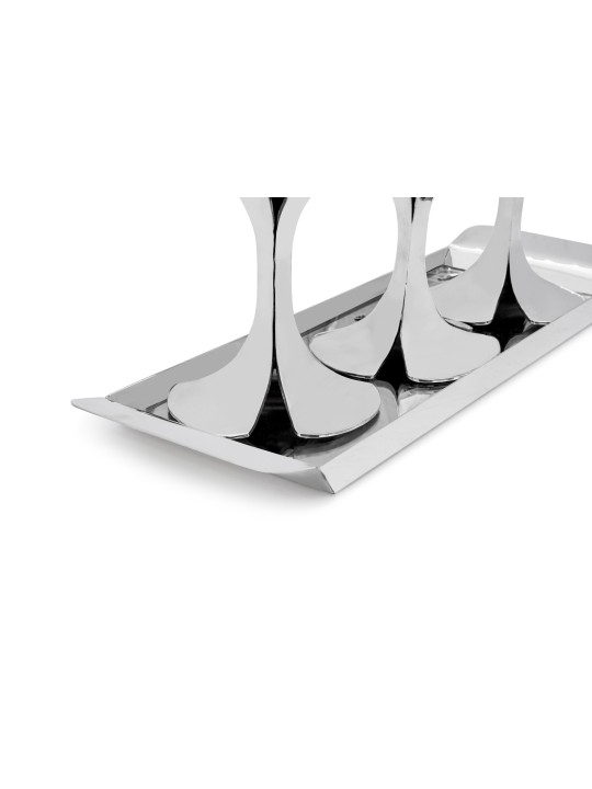 Full Modern Sterling Silver Havdalah Set , Modern Havdalah Sets , Isra