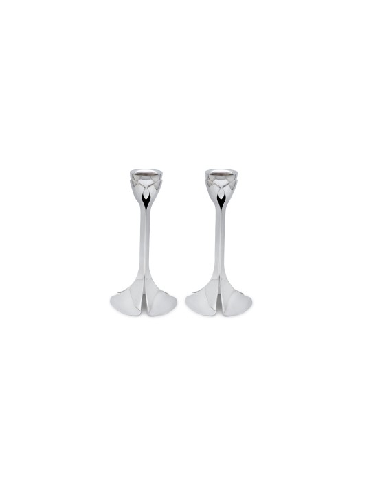 Chandeliers floraux contemporains d'argent sterling, chandeliers modernes