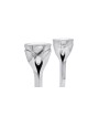 Chandeliers floraux contemporains d'argent sterling, chandeliers modernes
