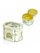 Sterling Silver Etrog Box with Colorful Enamel , Tu B'Av Gifts , Israe