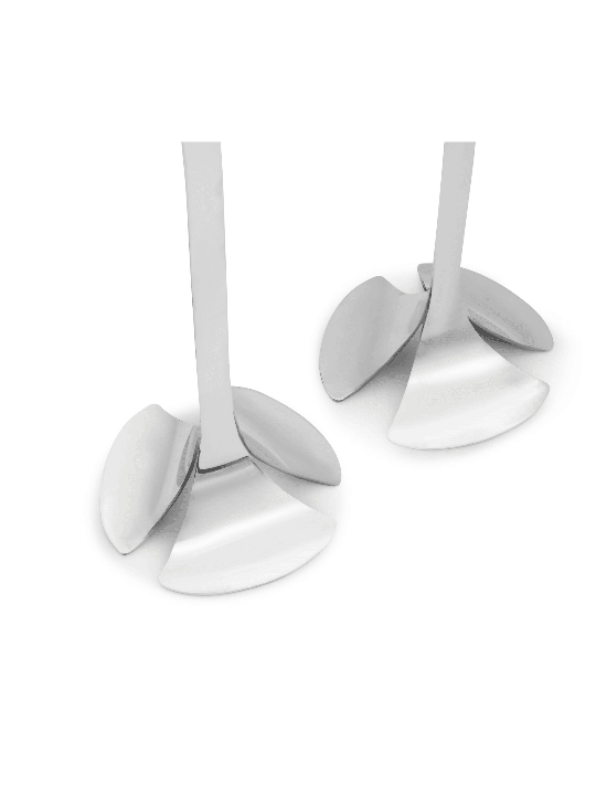 Bougies contemporaines en argent sterling en forme de fleur, chandelier moderne