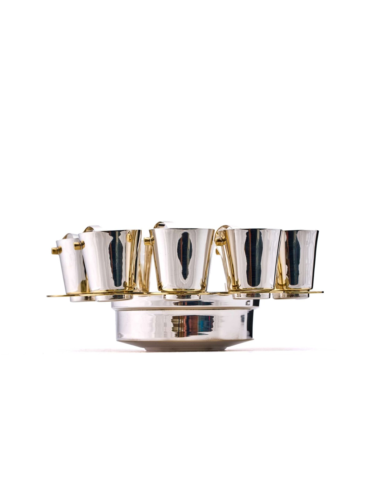 Ensemble moderne de gobelets et de tasses à liqueur de Kiddouch, cadeaux de Pâque, israélien