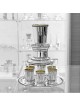 Classic 925 Sterling Silver Wine Fountain , Kiddush Fountains , Israel