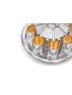 Modern Silver Hammered Finish Wine Fountain for Sh , Kiddush Fountains