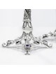 Bougeoirs exclusifs en argent sterling avec Shabba, argent sterling C