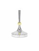 Candélabre moderne spécial de Sterling Silver & G , Cadeaux de Pâque ,