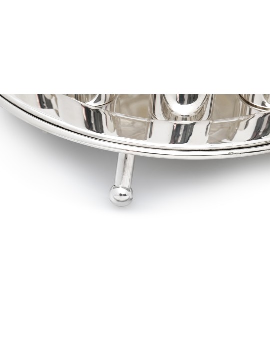 Fontaine moderne de Kiddush de 10 tasses fabriquée à partir de Sterling, fontaines de Kiddush