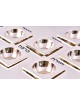 Luxurious Square Sterling Silver Seder Plate in Mo , Passover Gifts ,