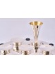 Luxury Large Contemporary Seder Plate Made of Ster , Passover Gifts ,