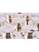 Luxury Large Contemporary Seder Plate Made of Ster , Passover Gifts ,
