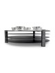 Grand plat minimaliste de Seder à trois niveaux de Sterl, Seder en aluminium Pl