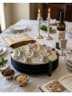 Minimalist Large Three Tier Seder Plate From Sterl , Aluminum Seder Pl