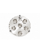 Minimalist Large Three Tier Seder Plate From Sterl , Aluminum Seder Pl