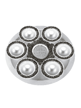 Extra Large Traditionnel vintage Filigree Seder Pla , Cadeaux de Pâque ,