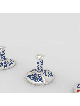 "Atzei Chayim" With Enamel & Amethyst Stones , Tu B'Av Gifts , Israeli