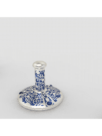 Sterling Silver Torah Holly Rollers , Cadeaux Tu B'Av , Judaica israélien