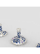 Sterling Silver Torah Holly Rollers , Cadeaux Tu B'Av , Judaica israélien
