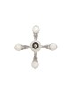 Candélabre en onyx blanc à cinq bras avec améthyste Ston, cadeaux de Pâque,