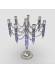 7+1 bras en argent sterling motifs de feuilles exquis C, cadeaux de Pâque,