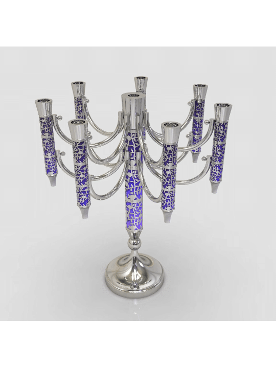 7+1 bras en argent sterling motifs de feuilles exquis C, cadeaux de Pâque,