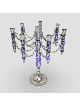 7+1 bras en argent sterling motifs de feuilles exquis C, cadeaux de Pâque,