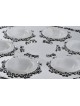 Énorme plaque de Seder surélevée en filigrane d’argent hexagonal wi , cadeaux de Pâque ,