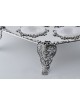 Énorme plaque de Seder surélevée en filigrane d’argent hexagonal wi , cadeaux de Pâque ,