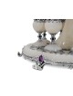 One-of-a-Kind Wine Fountain with White Onyx Stone , Kiddush Fountains