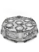Seder traditionnel en argent sterling unique en son genre, cadeaux de Pâque,