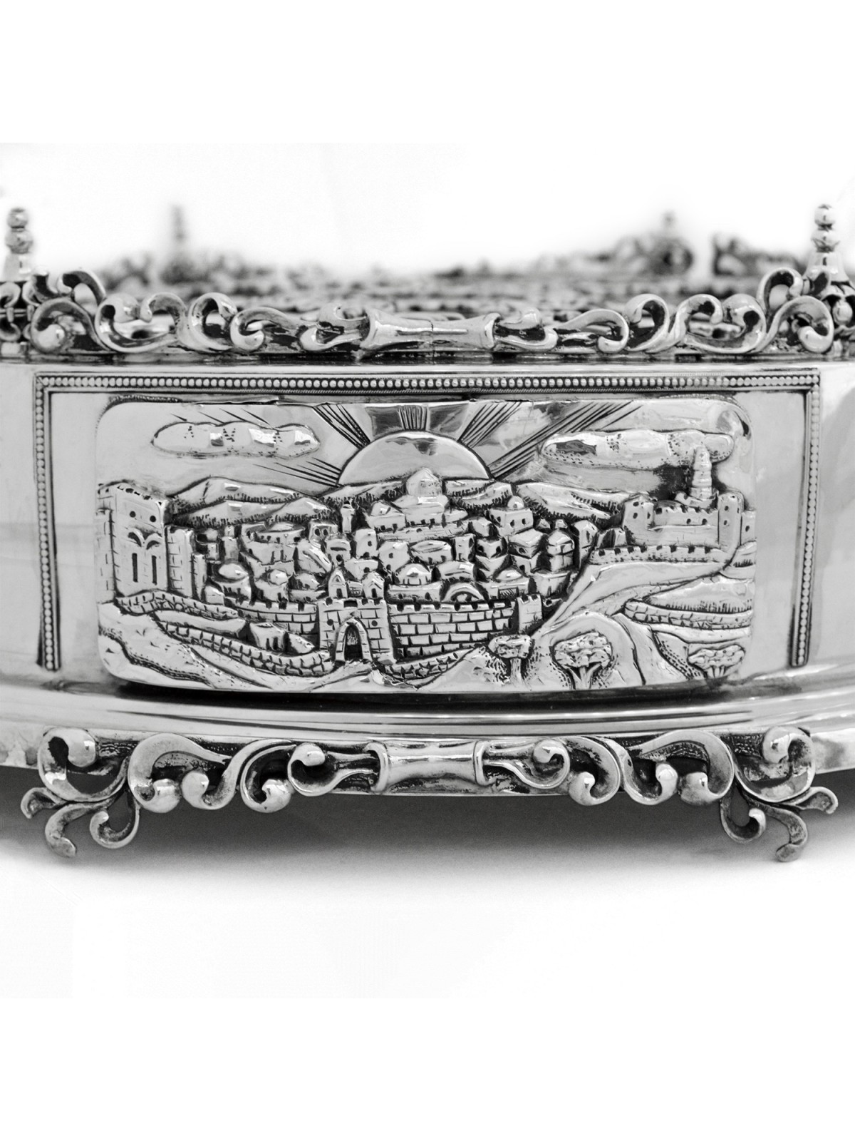 Seder traditionnel en argent sterling unique en son genre, cadeaux de Pâque,