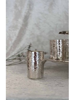 Unique Three-Tier Hammered Silver Wine Fountain Wi , Kiddush Fountains
