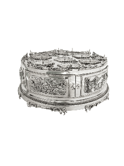 Exodus Narrative 3D Sculpted Sterling Silver Passo , Cadeaux de Pâque ,