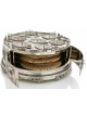 Exodus Narrative 3D Sculpted Sterling Silver Passo , Cadeaux de Pâque ,