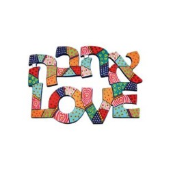 Yair Emanuel Handpainted Wall Hanging Lo... | Wall Hangings by Emanuel