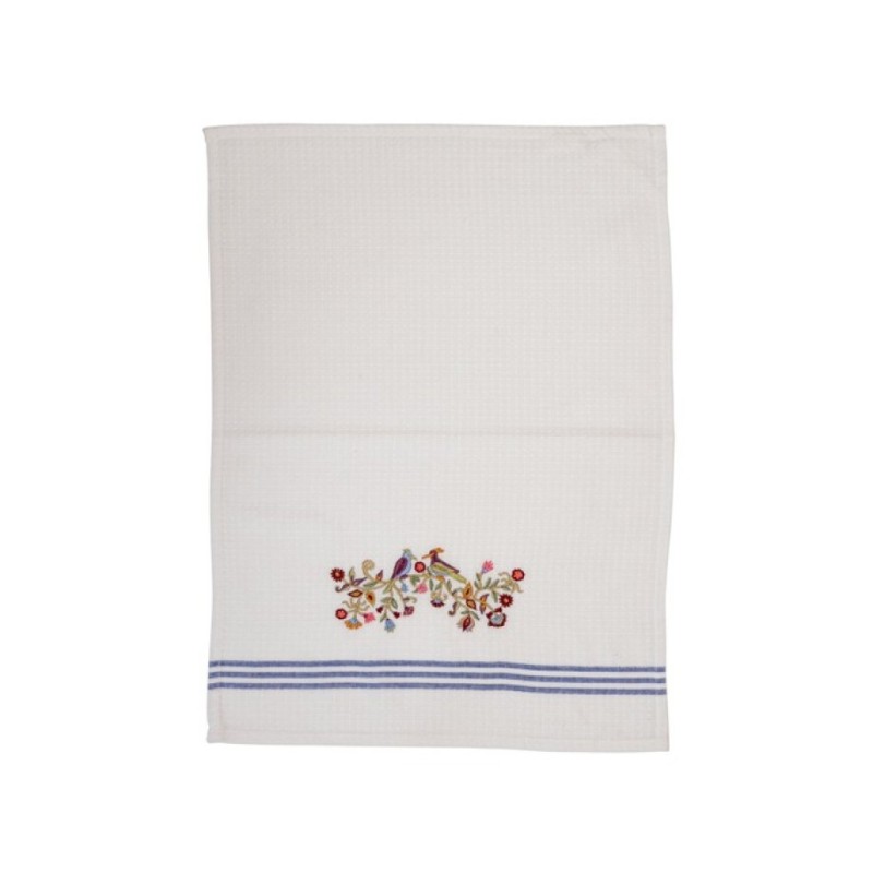 Yair Emanuel Netilat Yadayim Towel Embroidered ... | Towels by Emanuel