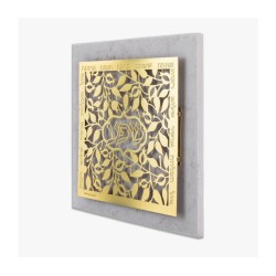 Dorit Judaica Gold Plated Wall Plaque C... | Floating Letters by Dorit