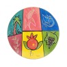 Round Placemat Seven Species by Kakadu Art | Table Decorations