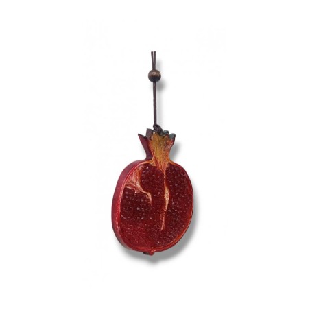 Ruby Red Pomegranate Wall Hanging Polyresin | Wall Hangings