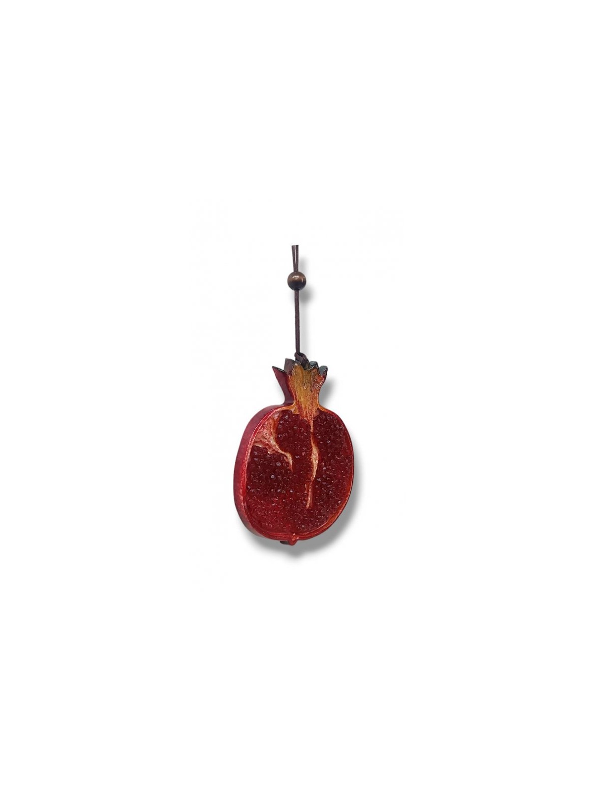 Ruby Red Pomegranate Wall Hanging Polyresin | Wall Hangings
