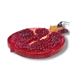 Ruby Red Pomegranate Wall Hanging Polyresin | Wall Hangings