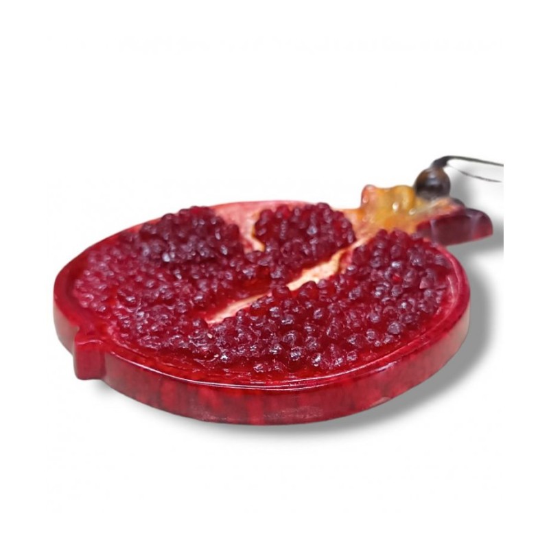 Ruby Red Pomegranate Wall Hanging Polyresin | Wall Hangings