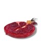 Ruby Red Pomegranate Wall Hanging Polyresin | Wall Hangings