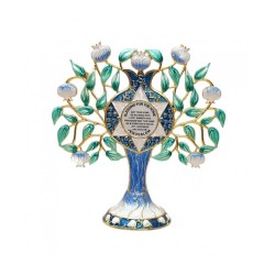 Gleaming Free Standing Enamel Pomegranate Tree ... | Table Decorations