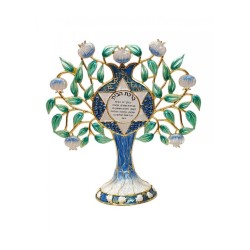 Gleaming Free Standing Enamel Pomegranate Tree ... | Table Decorations
