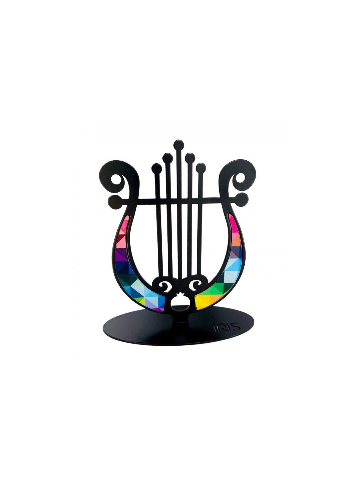 Iris Design Stand Alone Table or Shelf Sculptur... | Table Decorations