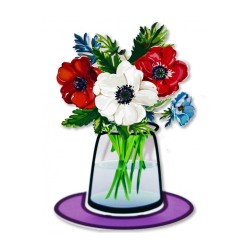 Dorit Judaica Free Standing Sculpture Colorful ... | Table Decorations