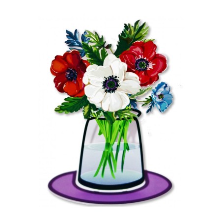 Dorit Judaica Free Standing Sculpture Colorful ... | Table Decorations