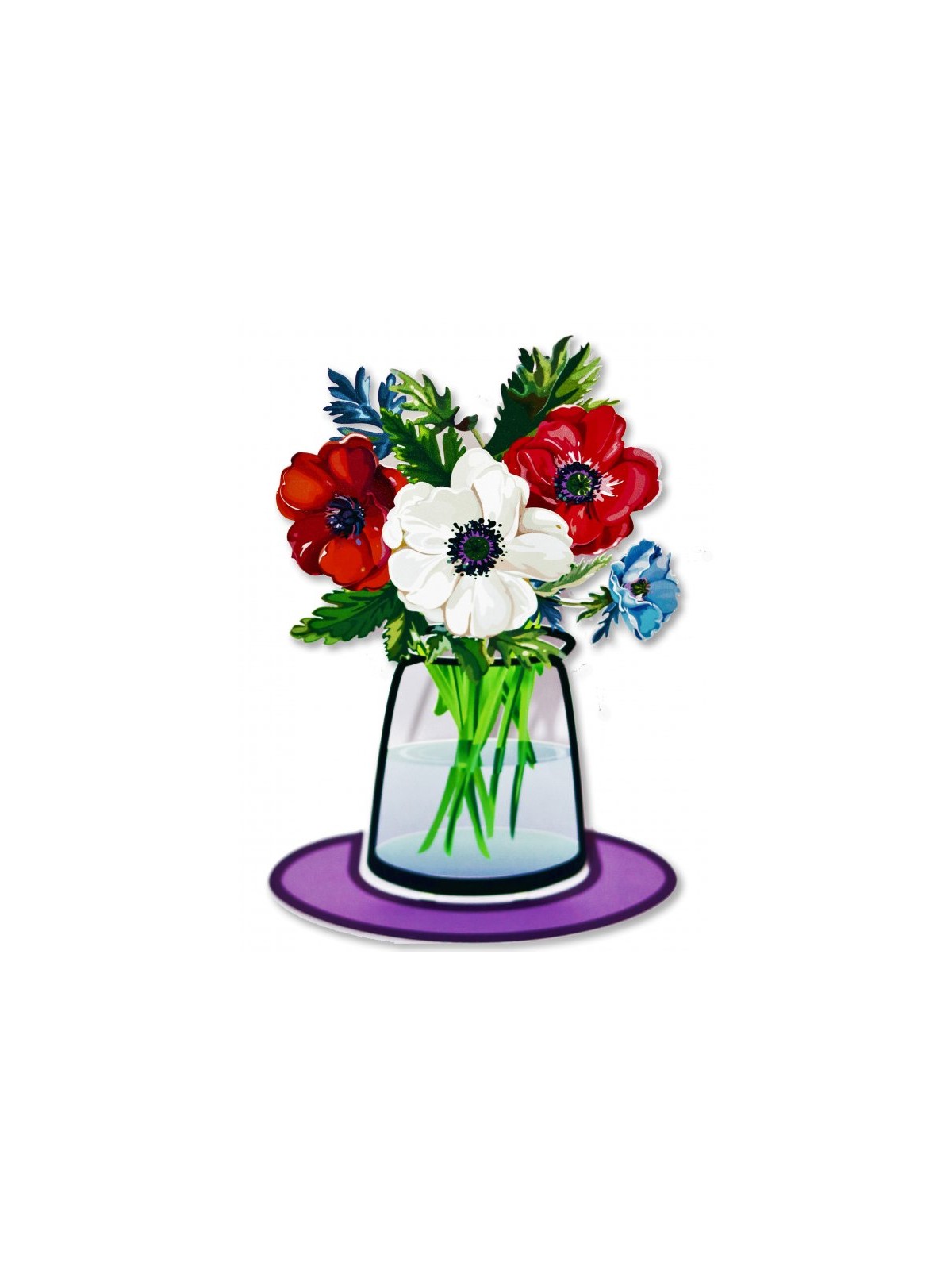 Dorit Judaica Free Standing Sculpture Colorful ... | Table Decorations