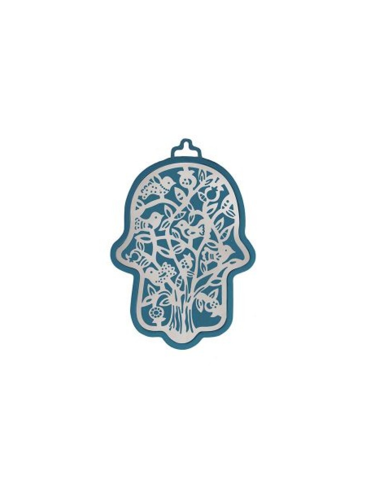 Yair Emanuel Wall Hamsa Overlay of Cutout Tree ... | Hamsas by Emanuel